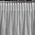 Zasłona srebrna z siateczki 140x270 cm taśma ALEKSA Eurofirany