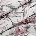 Narzuta FLOWER 7 pikowana metodą hot press z motywem okazałych kwiatów piwonii Design 91
