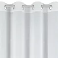 Zasłona biała z moherowej tkaniny 140x250 cm przelotka AGIS Eurofirany