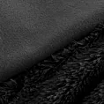 Koc o strukturze miękkiego futra 150x200 cm czarny TIFANY 1 DESIGN 91 Eurofirany