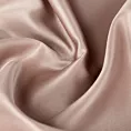 Zasłona szyta na flexach pudrowa z jednokolorowej gładkiej tkaniny