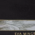 Ręcznik do rąk 30x50 cm bawełniany kolor czarny z designerską bordiurą 500 g/m2 EVA 17 Eva Minge Eurofirany