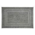 Dywanik łazienkowy CALEB grafitowy z ozdobnym wzorem Eurofirany