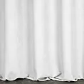 Zasłona szyta na przelotkach ADESSA biała z miękkiej tkaniny o welurowej strukturze