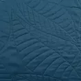 Narzuta granat 170x210 cm z motywem liści wytłaczanym techniką hot press BONI 6 DESIGN 91 Eurofirany