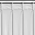 Zasłona biała z welwetowej tkaniny 80x270 cm system flex - MELANIE Eurofirany