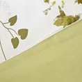 Pościel 220x200 cm bawełniana kolor biały, zielony z wzorem botanicznym NIKA 22 Eurofirany