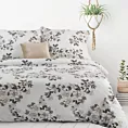 Pościel 140x200 z mikrowłókna kolor biały, kremowy z motywem kwiatowym Design 91 Eurofirany