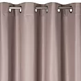 Zasłona pudrowo różowa z błyszczącym splotem 140x250 cm przelotka ESSME Eurofirany