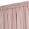 Zasłona różowa z tkaniny welurowej 420x260 cm tunel Dora Eurofirany