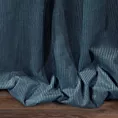 Zasłona granatowa z dodatkiem lśniącej nici z welwetu 140x270 cm przelotka CLARISA Diva Line Eurofirany