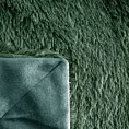 Koc o strukturze miękkiego futra 150x200 cm ciemnozielony TIFANY 1 DESIGN 91 Eurofirany