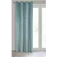 Zasłona szałwiowa z matowego welwetu 140x250 cm przelotka MELANIE Eurofirany