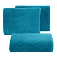 Ręcznik kąpielowy 50x90 cm szybkoschnący z mikrofibry kolor turkusowy strukturze 280 g/m2 ZOE 1 Eurofirany