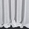 Firana szyta na przelotkach MARCIA biała z lekko połyskującej etaminy o gęstym splocie