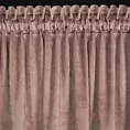 Zasłona pudrowo różowa z matowego welwetu 140x270 taśma AIR Diva Line Eurofirany
