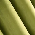 Zasłona oliwkowa z gładkiego welwetu 140x250 cm przelotka PIERRE Eurofirany
