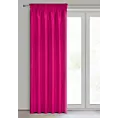Zasłona amarantowa z matowej gładkiej tkaniny 140x270 cm taśma RITA Eurofirany