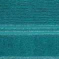 Ręcznik kąpielowy 50x90 cm bawełniany kolor turkusowy z błyszczącą bordiurą 530 g/m2 FILON Eurofirany