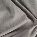 Poszewka szyta szara z miękkiej szenilowej tkaniny z efektem melanżu