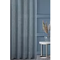 Zasłona niebieska z efektem melanżu z siateczki 140x250 cm przelotka PALERMO 2 Terra Collection Eurofirany