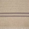Ręcznik do rąk 30x50 cm bawełniany kolor beżowy z błyszczącą bordiurą 530 g/m2 FILON Eurofirany