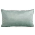 Poduszka 30 x 50 cm welwetowa ciemnomiętowa z kontrastującą lamówką GAJA 3 Eurofirany
