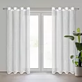 Firana biała z siateczki niewymagająca prasowania 140x250 cm przelotka CYNTIA Eurofirany