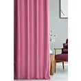Zasłona szyta na taśmie 5 cm różowa z gładkiej zaciemniającej tkaniny typu dimout
