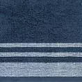 Ręcznik do rąk 30x50 cm bawełniany kolor granatowy z ozdobną bordiurą 500 g/m2 MERY Eurofirany