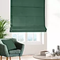 Roleta rzymska ciemnomiętowa z miękkiej tkaniny welwetowej