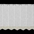 Tkanina firanowa zazdrostka z etaminy z haftem Eurofirany