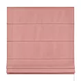Roleta rzymska DORA - HIT różowa z miękkiej tkaniny o welurowej strukturze