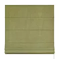 Roleta rzymska ENYA ciemnooliwkowa z miękkiej półmatowej tkaniny welwetowej