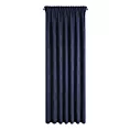 Zasłona granatowa z tkaniny welurowej 420x260 cm taśma - Dora Eurofirany
