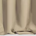 Zasłona beżowa z tkaniny typu dimout 140x250 cm przelotka NERISA Eurofirany