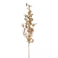 Ciemna złota gałązka na choinkę z kuleczkami 60 cm Eurofirany