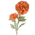 Sztuczny kwiat dekoracyjny pomarańczowy Eurofirany
