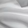 Poszewka szyta NADINE biała z miękkiej tkaniny o welurowej strukturze i wyraźnym splocie