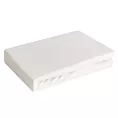 Prześcieradło jersey z gumką 90x200 cm z bawełny kolor kremowy 140 g/m2 Eurofirany