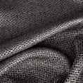 Poszewka szyta stalowo szara z miękkiej tkaniny z efektem melanżu