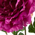 AMARANTOWA PIWONIA DUŻY SZTUCZNY KWIAT 78 cm EUROFIRANY