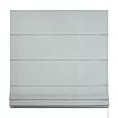 Roleta rzymska kremowo srebrna dwustronna, gładka, w stylu eko