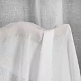 Firana biała z etaminy kreszowana niewymagająca prasowania 140x250 cm przelotka MARINA Eurofirany