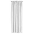 Zasłona biała zaciemniająca gładka półmatowa 135x270 cm taśma LOGAN Eurofirany