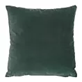 Poszewka na poduszkę 45x45 cm welwetowa ciemnomiętowa KRISTI Eurofirany
