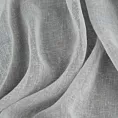 Zasłona srebrna o strukturze deszczyku z etaminy 140x250 cm przelotka ANGELICA Eurofirany