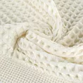 Ręcznik kąpielowy 70x140 cm bawełniany kolor kremowy o charakterystycznej gofrowej strukturze 400 g/m2 MELO Eurofirany