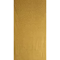 Zasłona złota we wzór geometryczny z tkaniny welwetowej 140x250 przelotka INGA Pierre Cardin Eurofirany