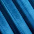Zasłona granatowa z połyskiem, welwetowa 140x270 cm na taśma SAMANTA Eurofirany